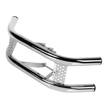 Imagem de Protetor de Motor e Perna Mata Cachorro Barra Dupla Honda NXR 150 Bros 2009 / Honda NXR 160 Bros 2015 Cromado