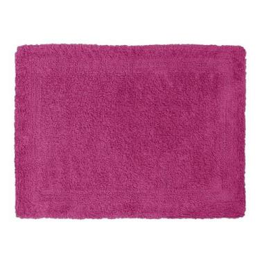 Imagem de Tapete De Banheiro 50X70cm 100% Algodão Pink Lyon Naturalle