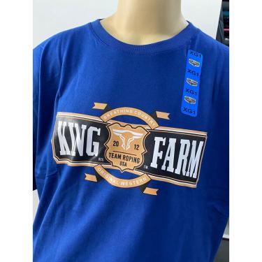 Imagem de Camiseta king farm azul amarelo