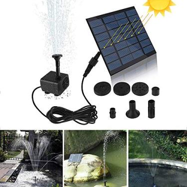 Imagem de Tingpai bomba de fonte solar Bomba de água solar Kit de painel de energia Painel solar Bomba de água pa piscina de jardim
