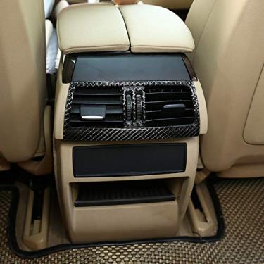 Imagem de JIERS Para BMW X5 X6 2008-2013, moldura de ventilação de escape traseira peças interiores do carro acessórios de carro