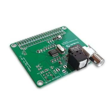 Imagem de HiFiBerry Placa de som digital Digi+ versão padrão para Raspberry Pi 2 modelo B/B+/A+ com conexão Toslink e coaxial