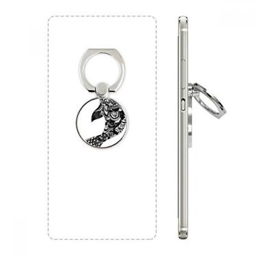 Imagem de Suporte de anel de telefone para desenho de montanhas e rios da China