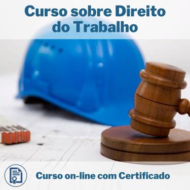 Imagem de Curso Online em videoaula sobre Direito do trabalho com Certificado + 2 brindes