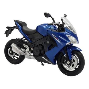 Imagem de Miniatura Moto Suzuki Gsx S1000 F Azul Welly 1:18