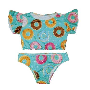 Imagem de Biquini Juvenil Manga Curta c/ Babados