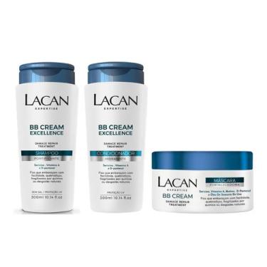Imagem de Lacan Bb Cream - Kit Shampoo + Condicionador + Mascara