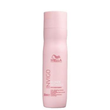 Imagem de Shampoo Desamarelador Wella Professionals Invigo Blonde Recharge - 250