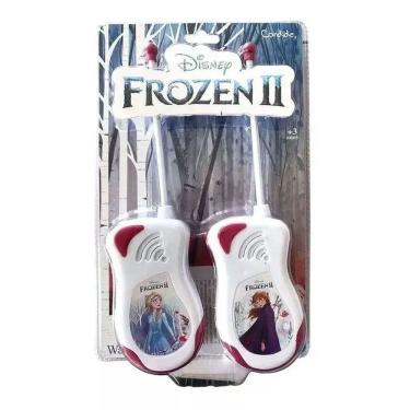 Imagem de Walkie Talkie Infantil Frozen Azul e Branco - Candide