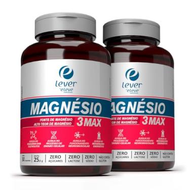 Imagem de Magnésio 3 Max - Combinação De 3 Fontes De Magnésio - Kit 2