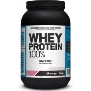 Imagem de Whey Protein 100 900 G - Sabor Morango - Apisnutri - Sport Nutrition