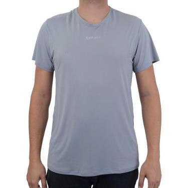 Imagem de Camiseta Masculina Lupo Run Basic Cinza - 77115