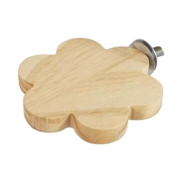 Imagem de Baoblaze Pássaro poleiro suporte rack de madeira papagaio plataforma gaiola poleiro playground pendurar ramo brinquedos para calopsitas periquitos esquilo, a