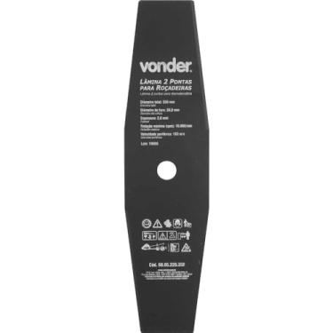 Imagem de Lâmina De 2 Pontas, Para Roçadeiras, 350 Mm X 20,0 Mm, Vonder