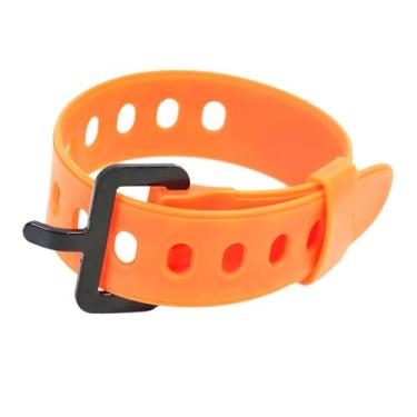 Imagem de menolana Cabo amarrar cinta de borracha tiras de fixação bungee corda de ligação laços elásticos para ciclismo acampamento ao ar livre tenda, Laranja 45cm