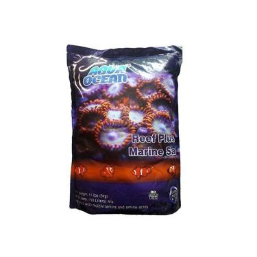Imagem de Sal Marinho Aqua Ocean Plus Reef 5Kg Livre De Nitrato