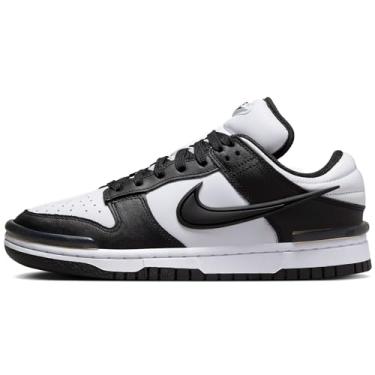 Imagem de Nike Tênis feminino Dunk Low Twist (DZ2794-001, preto/preto/branco) tamanho 34, Preto/branco, preto, 34