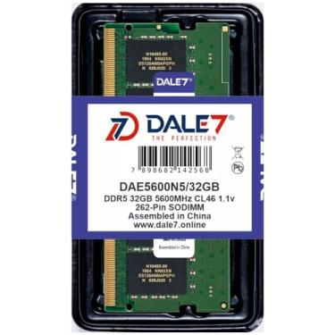 Imagem de Dale7, Memória Dale7 Ddr5 32Gb 5600 Mhz Notebook 1.1V