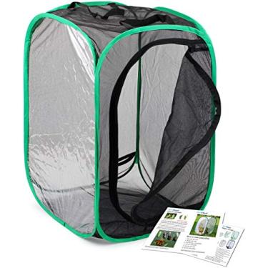 Imagem de RESTCLOUD Gaiola de habitat de insetos e borboletas pop-up 60 cm de altura