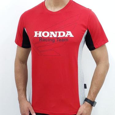 Imagem de Camiseta Masculina Honda Moto GP Vermelha -  260-Masculino