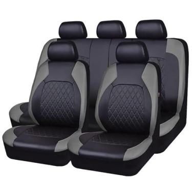 Imagem de YCLNFC 9 peças de capas de assento de carro universais para Hyundai i40 VF Wagon Estate/ix 35 LM/iX 20 JC ix35 ix20 5 assentos almofada completa de couro protetor de assento impermeável respirável