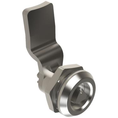 Imagem de Fecho Lingueta C/ Frontal Redondo 32mm Cromado Miolo Triângulo Cod. 23766 - Tasco