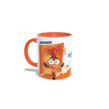 Imagem de Caneca Divertidamente Ansiedade - Cerâmica 325ml