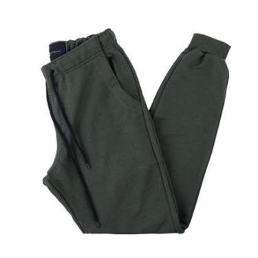 Imagem de Calça Masculina King & Joe Comfort Moletom Verde Militar - CL20301-Masculino