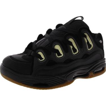 Imagem de Osiris Tênis de skate masculino D3 2001, Preto/Goma, 42