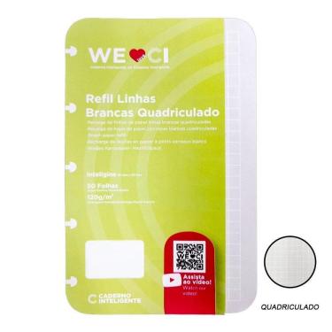 Imagem de Refil Caderno Inteligente 120G Inteligine Linha Branca