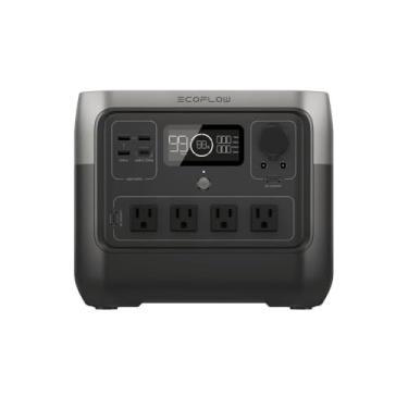 Imagem de EF ECOFLOW Portable Power Station RIVER 2 Pro, 768Wh LiFePO4 Battery, 70 Min Fast Charging, 4X800W (X-Boost 1600W) AC Outlets, Solar Generator for Outdoor Camping/RVs/Home Use