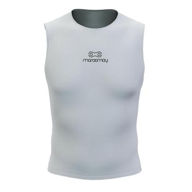 Imagem de Camisa Segunda Pele Regata Masculina Márcio May Sports Branca-Masculino