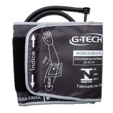 Imagem de Braçadeira Para Aparelho De Pressão Digital De Braço Gtech 22-32 Cm Com Manguito