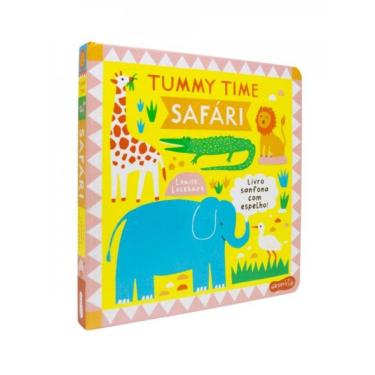 Imagem de Tummy Time: Safári – Um Livro Ilustrado, Sanfonado E Com Espelho Para Bebês
