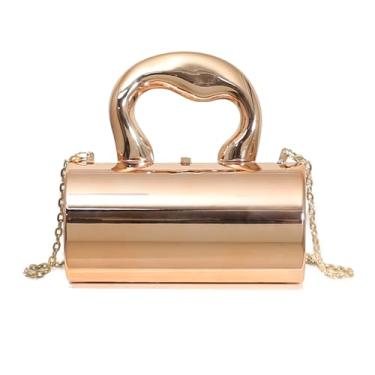 Imagem de BagHeiyy Bolsa dourada, bolsas clutch para mulheres, bolsa de mão de acrílico Y2k bolsa tiracolo bolsas femininas para festas noturnas, Champanhe