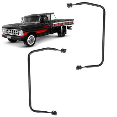 Imagem de Braço Espelho Retrovisor p C10 D10 F-1000 Kombi Toyota - Fabbof