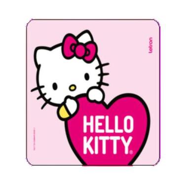 Imagem de Mouse Pad Slim Hello Kitty Estampado 22x18cm - Letron, Coração