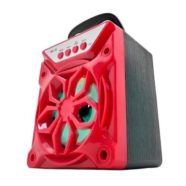 Imagem de Mini Caixa de Som Speaker Bluetooth Portátil Rádio Entrada Pendrive e 