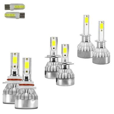 Imagem de Kit ultra led kia cerato 2017/2019  20000 lúmens 6500k (h1h7hb4) - can