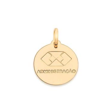 Imagem de Pingente rommanel medalha símbolo administração 542276
