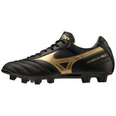 Imagem de Chuteira de Campo Masculina Mizuno Morelia II Pro, Preto, 40