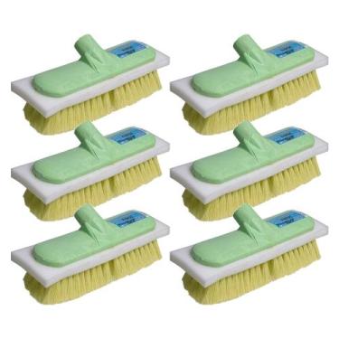 Imagem de Vassoura Lava Ônibus Nylon Com Espuma Rosca 22mm - 6 Peças - Odim