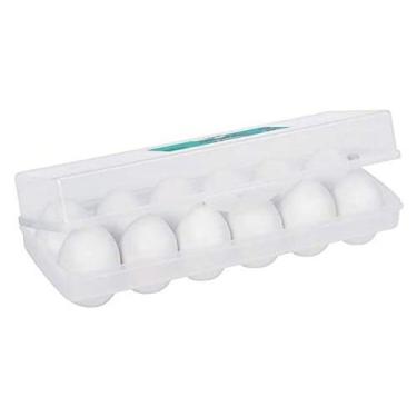 Imagem de Bandeja Organizadora Ovos Porta Armazena Ovo Tampa Geladeira - Sanremo