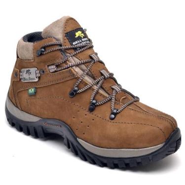Imagem de Bota Adventure Masculina Couro Solado Borracha Macio - Bell Boots, 40