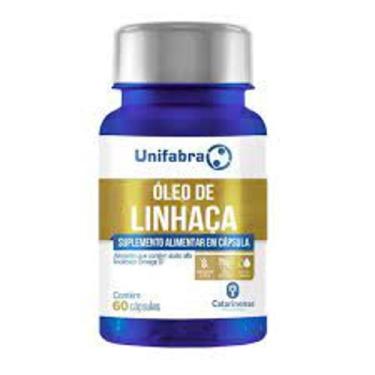 Imagem de Unifabra oleo de linhaça 1000mg c/ 60cps - Marca Propria