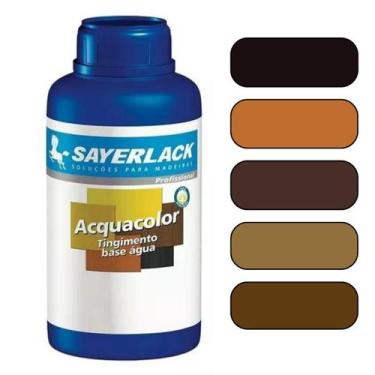 Imagem de Tingidor Acquacolor Base Água 500ml Cor Tabaco Sayerlack