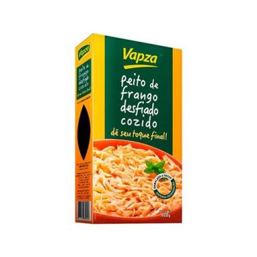 Imagem de Peito de Frango Desfiado Cozido Vapza 400g