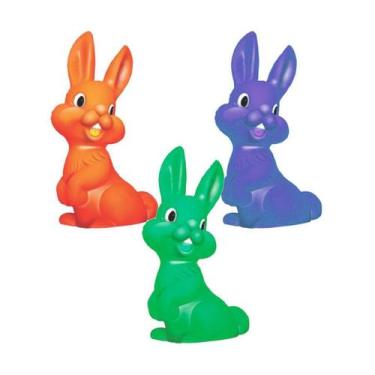 Imagem de Brinquedo Líder Pet Coelho para Cães - Cores Sortidas