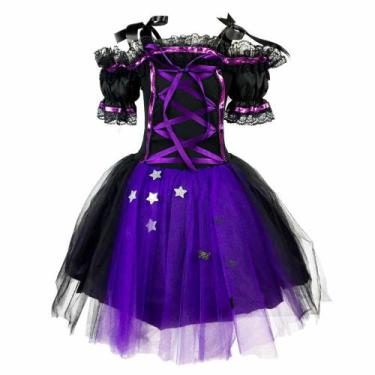 Imagem de Fantasia de Bruxa Feiticeira Adulta Wicca Halloween - Fantasias Carol 