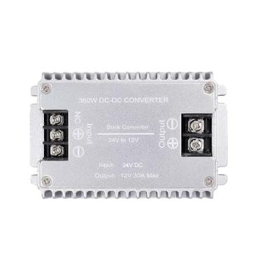 Imagem de Conversor de tensão Valefod DC para DC de alta eficiência 24 V para 12 V 30 A 360 W con...
